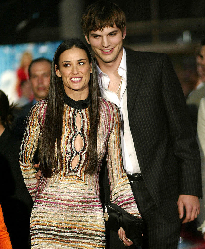 Demi Moore and Ashton Kutcher