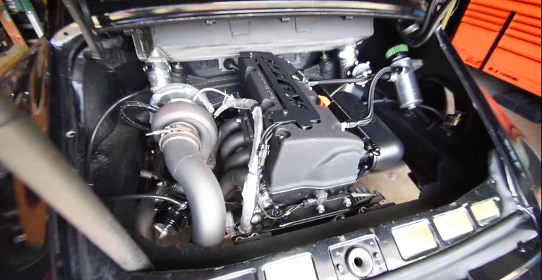 <p>There's the normal way of making Porsche purists angry, then there's this way. Instead of dropping in an LS block, one owner thought it would be fun to put a turbocharged K-series Honda engine into his classic 911. <a href="https://www.roadandtrack.com/car-culture/a10322222/porsche-911-honda-engine-swap/" rel="nofollow noopener" target="_blank" data-ylk="slk:Check it out here;elm:context_link;itc:0;sec:content-canvas" class="link ">Check it out here</a>. </p>