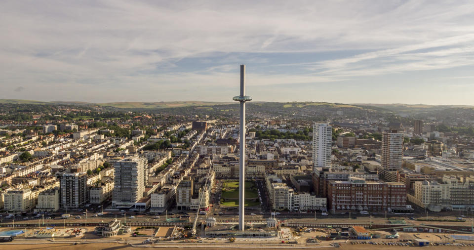 The huge tower has been dubbed the ‘London-On-Sea’ tower