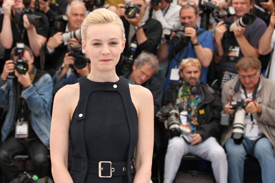 Actress Carey Mulligan poses for photographers during a photo call for the film Inside Llewyn Davis at the 66th international film festival, in Cannes, southern France, Sunday, May 19, 2013. (Photo by Joel Ryan/Invision/AP)