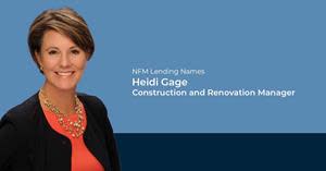 I'm so excited to join the NFM family and look forward to continuing to provide top-notch service to my clients and realtors while growing the Renovation Loan program at NFM and across our divisions.