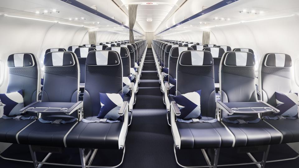 Aegean Airlines new cabin