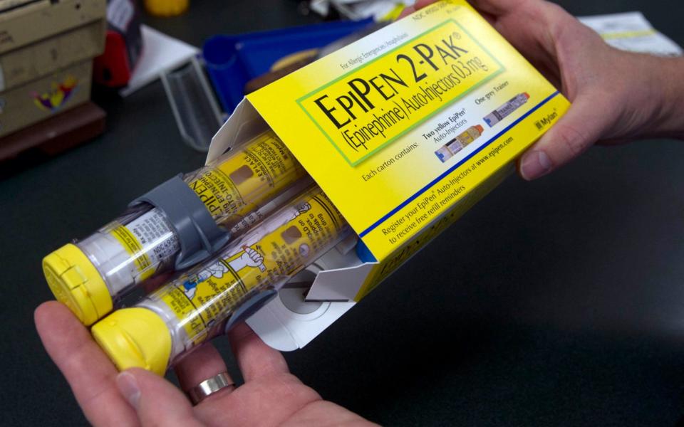 Manufacturing problems have led to a global shortage of Epipens - FILE