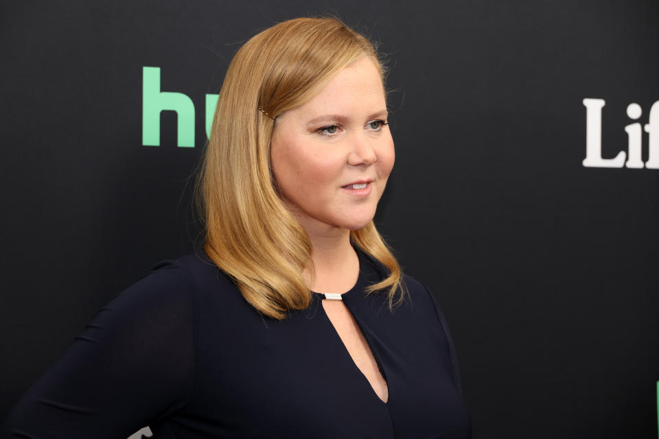 NEW YORK, NEW YORK - MARCH 16: Amy Schumer attends Hulu's 