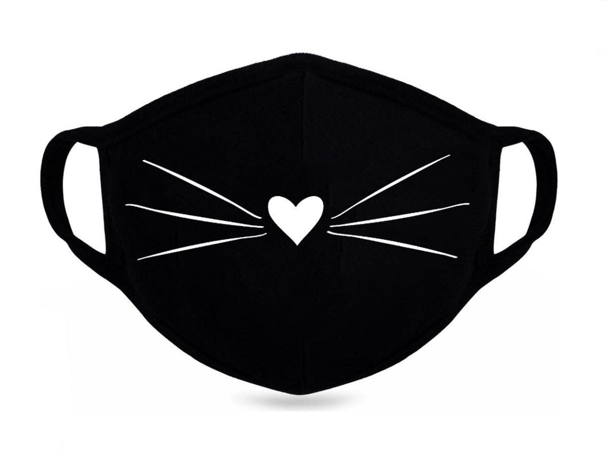 cat face mask