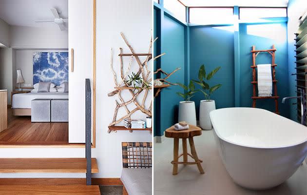 The outside comes inside in this bathroom. Photo: Elements bathroom