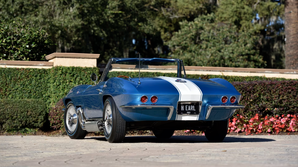 harley earl corvette for sale mecum auctions kissimmee 2024 rear three quarter