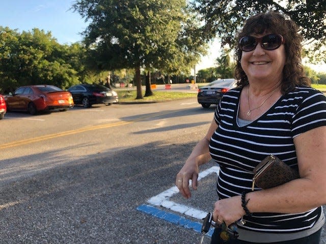 Tammy Collins, voting at the Walter Butler Community Center:, said she prefers to vote in person, on primary and election days.