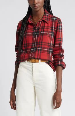 A versatile, staple-worthy plaid shirt that comes in nearly a dozen patterns