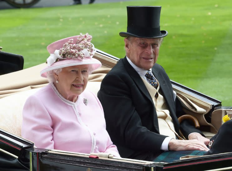 The Queen and Prince Philip at Royal Ascot on June 15, 2016 (PA)