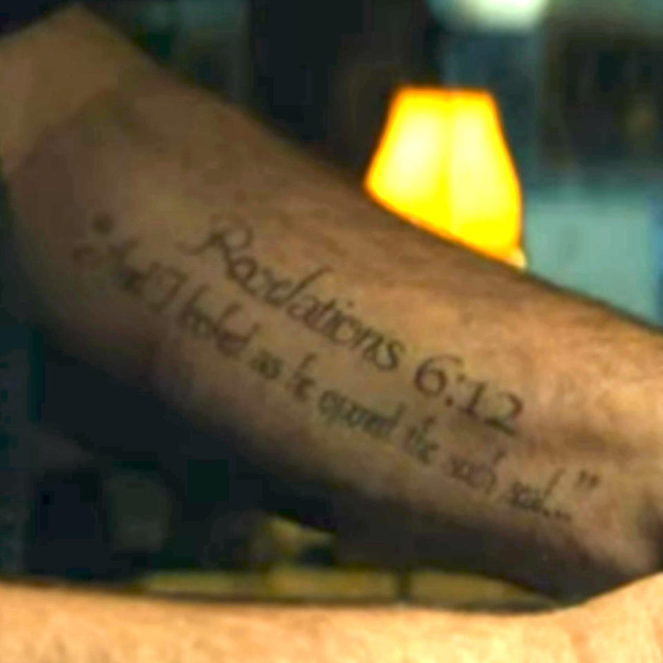 Ray's tattoo