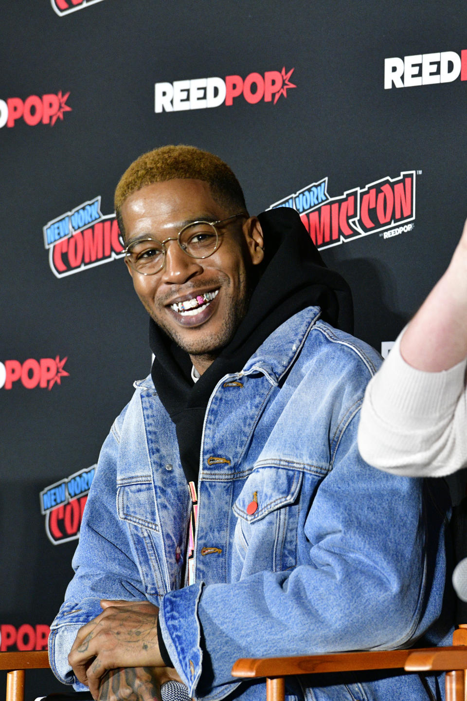 Kid Cudi smiling