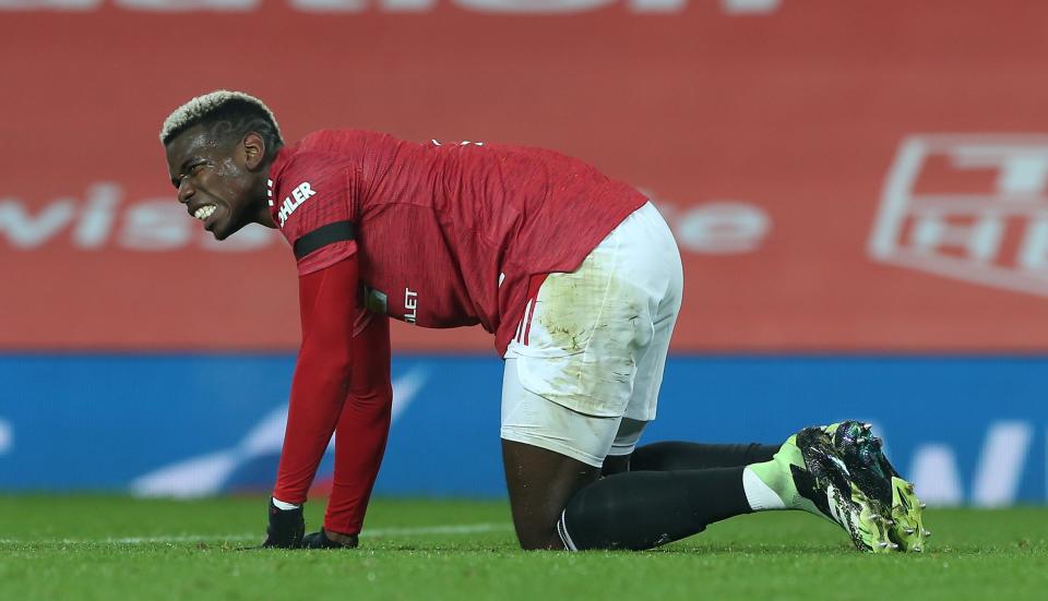 Manchester United midfielder Paul Pogba (Manchester United via Getty Images)