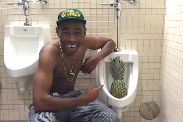 Tyler, The Creator Calls His “Dads” Pharrell and Kanye West “F****** Gods”