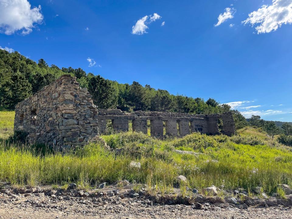 The Caribou ghost town near Nederland, Colorado.