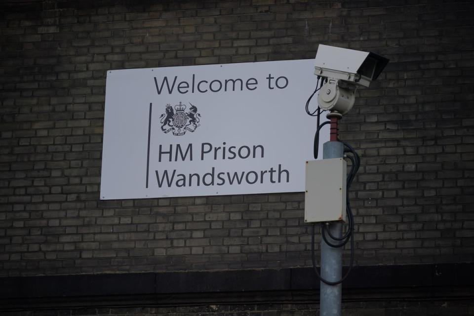 Questions have been raised as to why the terror suspect was being held at HMP Wandsworth (Yui Mok/PA Wire)