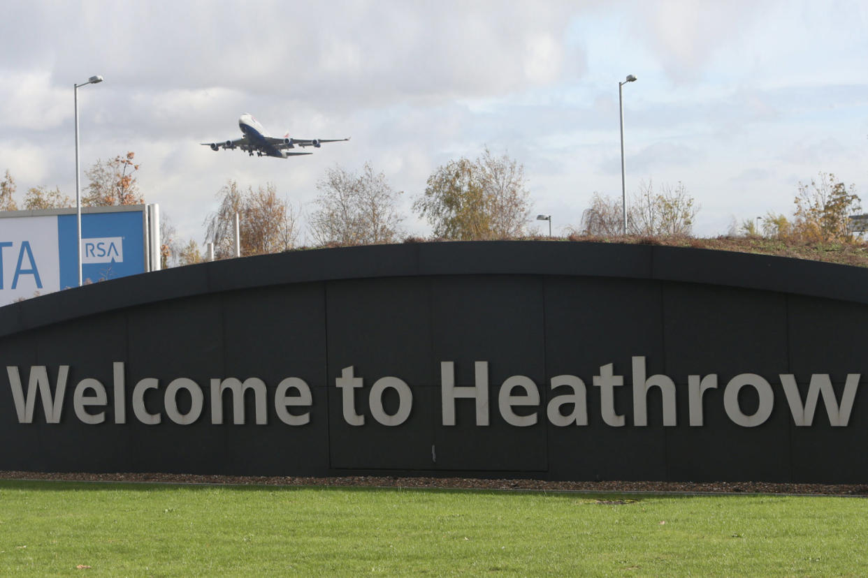 Heathrow: the conditions was backed by several ministers: Steve Parsons/PA