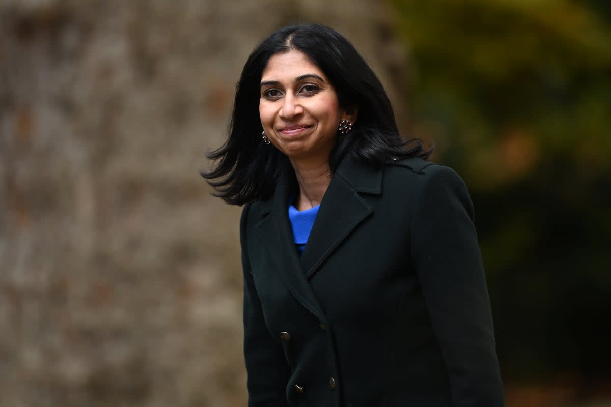 Suella Braverman replaced Priti Patel as home secretary in September 2022  (Leon Neal/Getty Images)