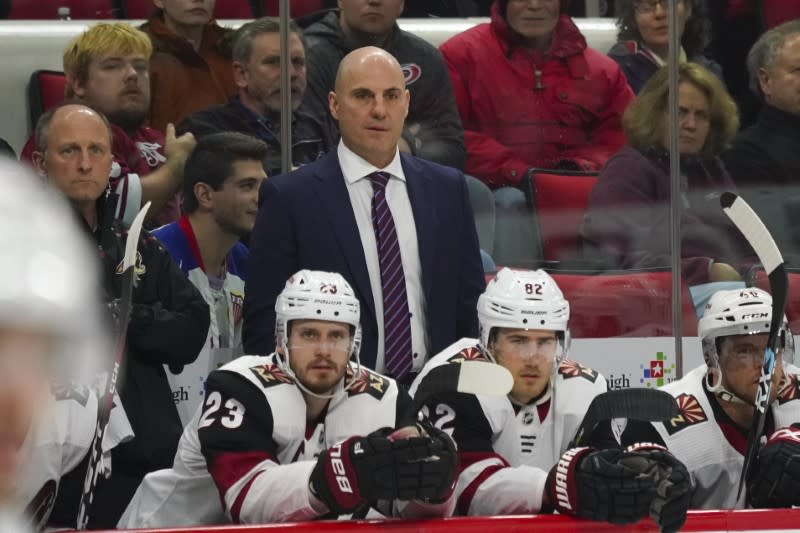 NHL: Arizona Coyotes at Carolina Hurricanes