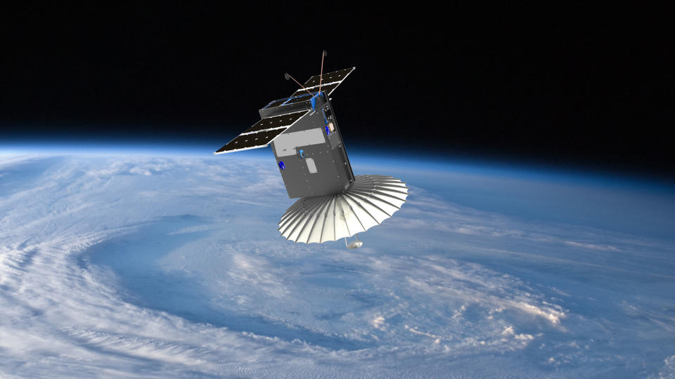 Tiny 'Black Magic' Satellite Packs Origami-Like Radar Dish