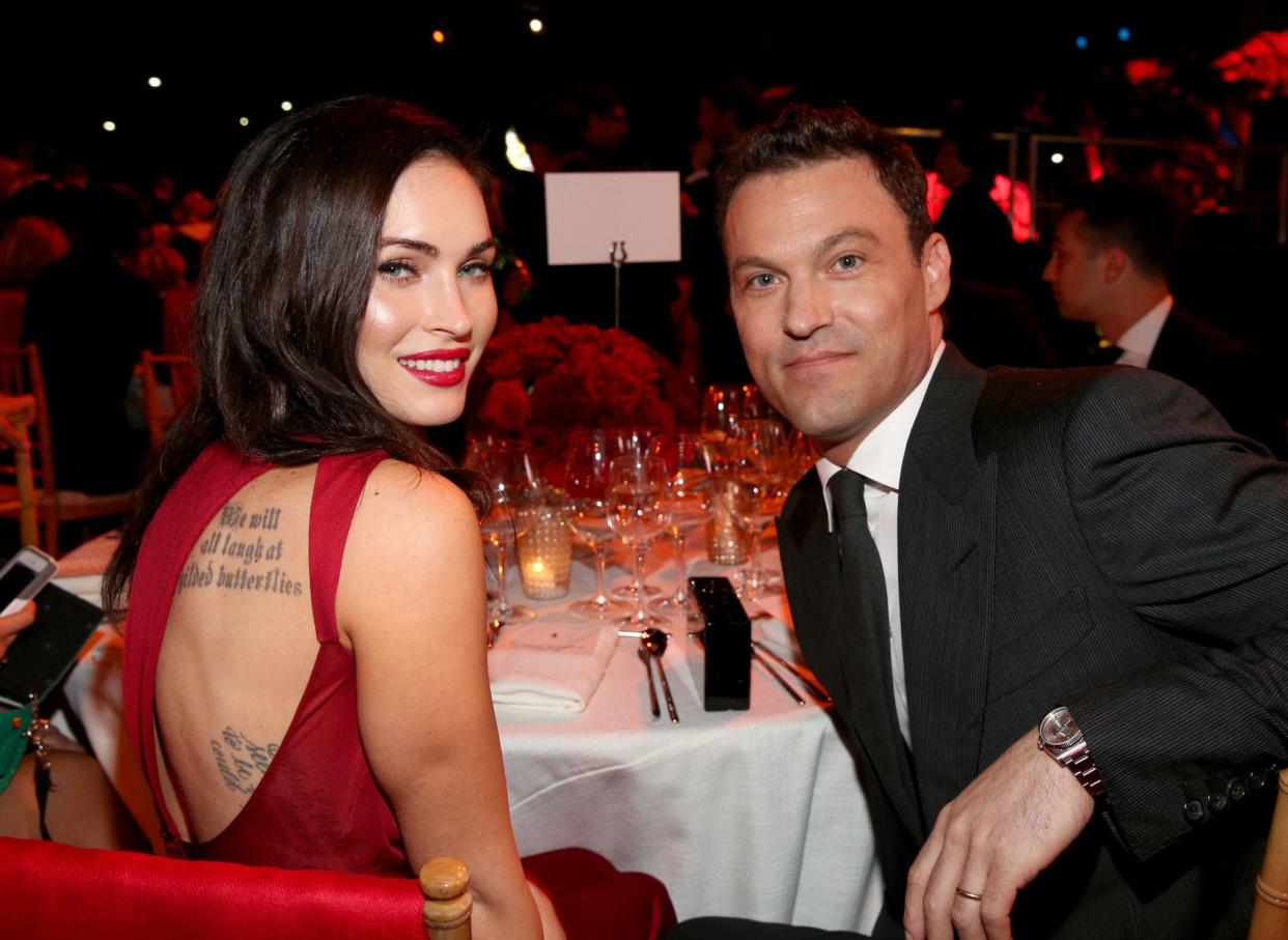 Megan Fox and her husband Brian Austin Green have ended their marriage after 10 years together. The pair tied the knot in 2010 after dating for six years. They welcomed sons Noah and Bodhi before announcing their intent to divorce in 2015. The pair then called it off and welcomed son Journey in 2016. Green announced their separation on a recent episode of his podcast “…with Brian Austin Green”.
