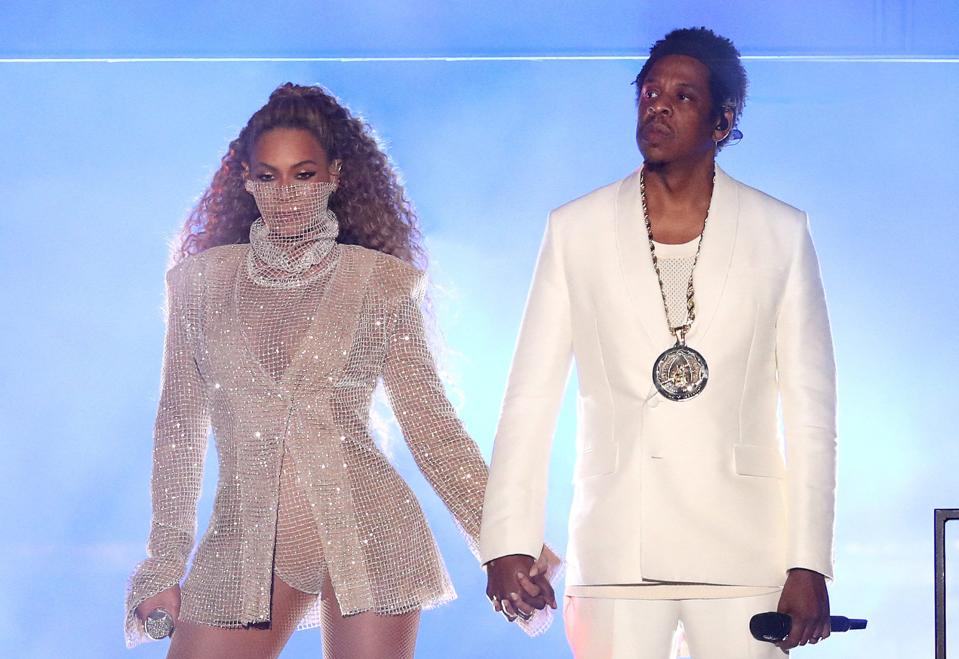 Bey and Jay kick off another display of global domination with covers of DJ Khaled and Ed Sheeran (yes, really), a virtual night club, and 26-person "vertical orchestra."