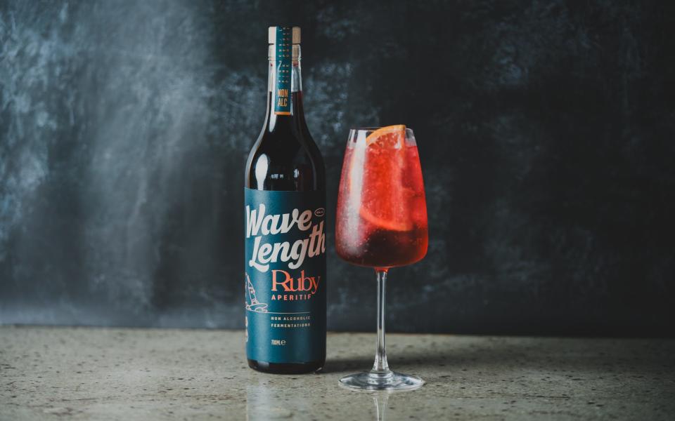 Wavelength Non-Alcoholic Ruby Aperitif, Cornwall