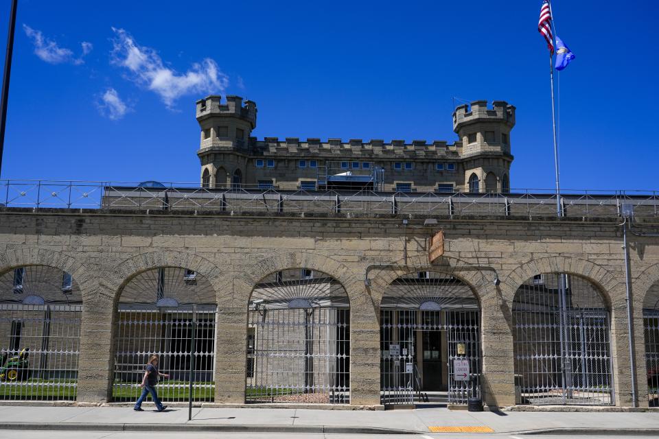 The Waupun Correctional Institution is seen Wednesday, June 5, 2024, in Waupan, Wis. Waupun Correctional Institution Warden Randall Hepp was jailed Wednesday hours before a scheduled news conference where officials planned to discuss the findings of investigations into multiple deaths at the facility. (AP Photo/Morry Gash)