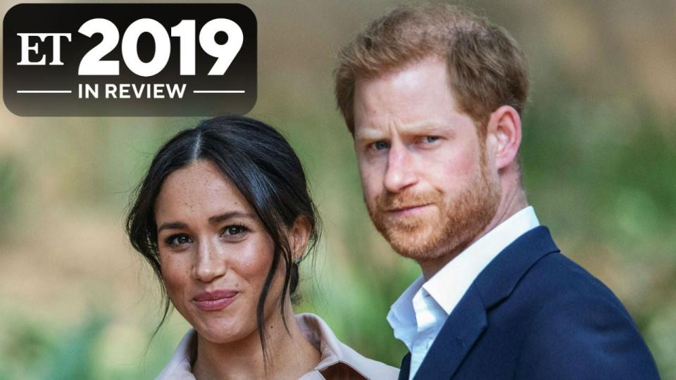 The Duke and Duchess of Sussex celebrated the birth of their son while also having some behind-the-scenes struggles in 2019.