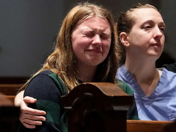 PHOTO: Parishioners participate in a community vigil at Belmont United Methodist Church in the aftermath of a school shooting in Nashville, March 27, 2023, in Nashville, Tenn. (John Bazemore/AP)