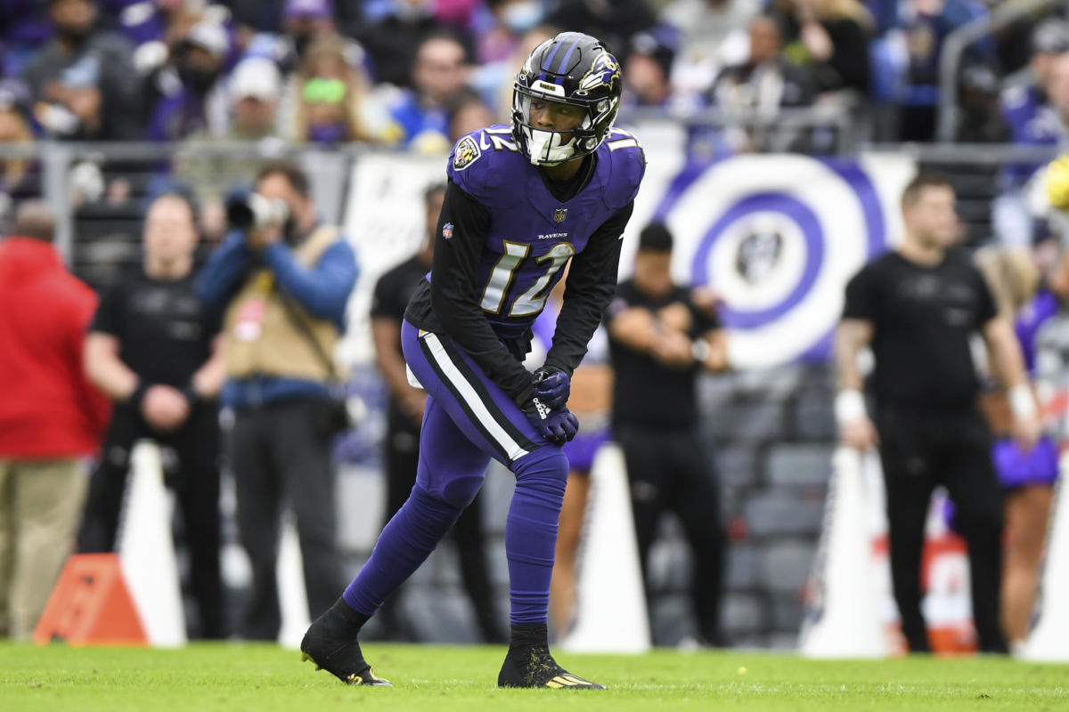 After 'tough' year, Ravens WR Rashod Bateman eager to show what he can do  in new offense with 99% healthy foot