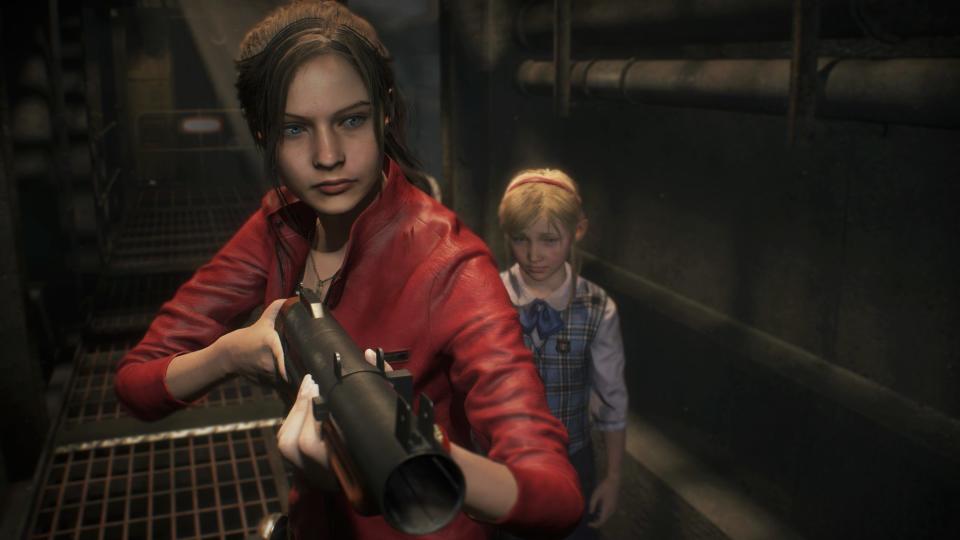 Claire Redfield in Resident Evil 2 (Credit: Capcom)