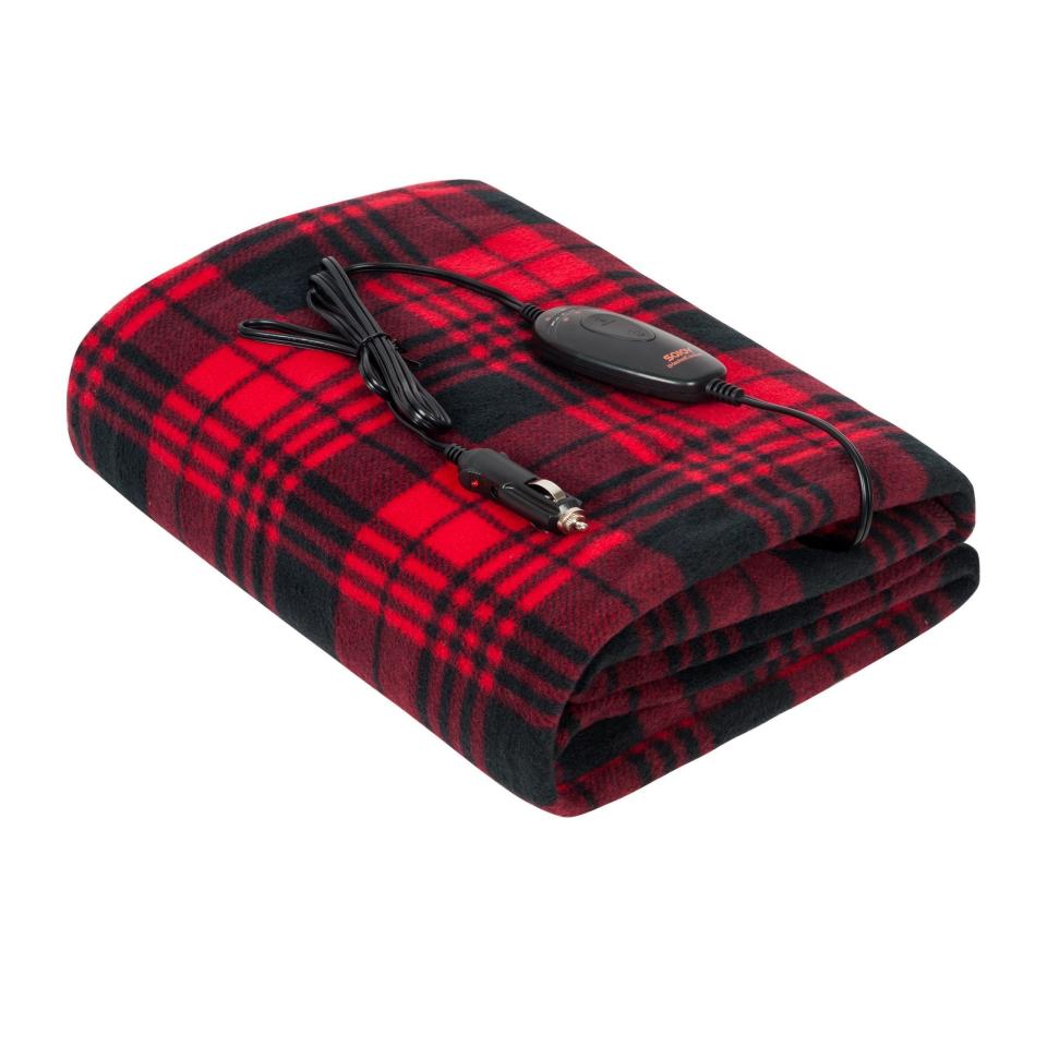 7) iHealthComfort Electric Heated Travel Blanket