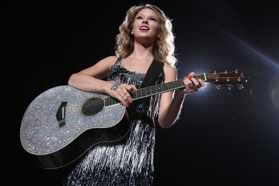 <p>During her <a href="https://people.com/webstory/every-phase-of-taylor-swift/" rel="nofollow noopener" target="_blank" data-ylk="slk:Fearless Tour;elm:context_link;itc:0;sec:content-canvas" class="link "><em>Fearless</em> Tour</a> in 2009, Swift performed at Madison Square Garden for the very first time in front of an excited group of Swifties. </p>