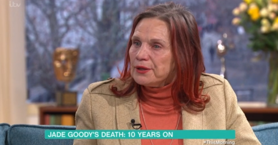Jackie Goody opened up about her late daughter on This Morning (ITV Pictures)