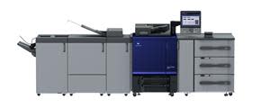 Konica Minolta's AccurioPress C4080 high-speed digital press