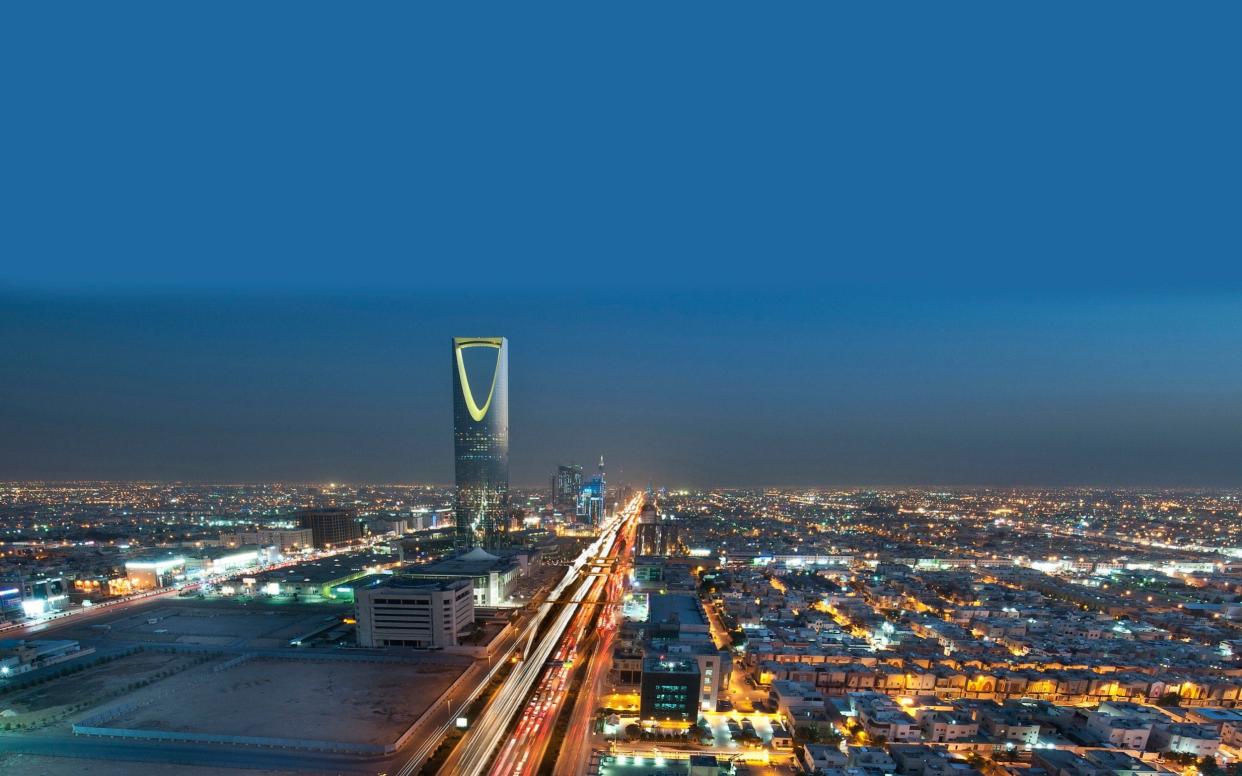 Riyadh City skyline - Bloomberg News