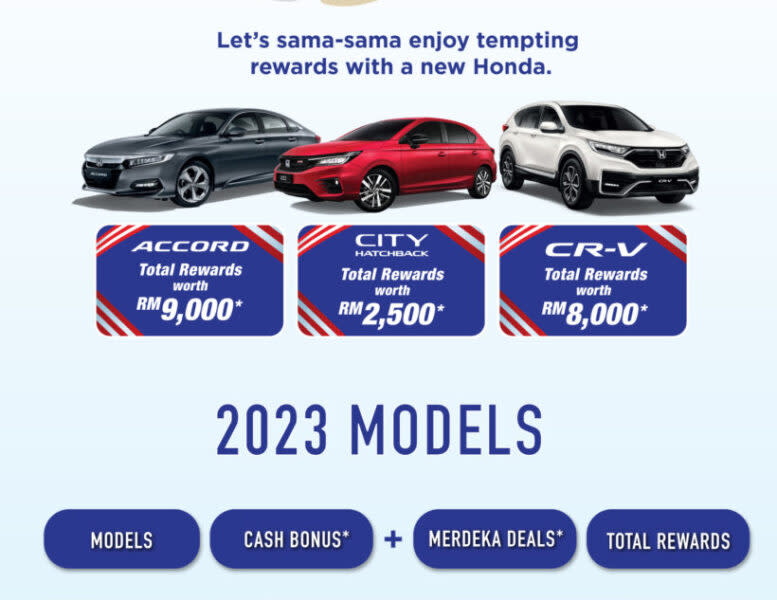 Honda Merdeka Promotions