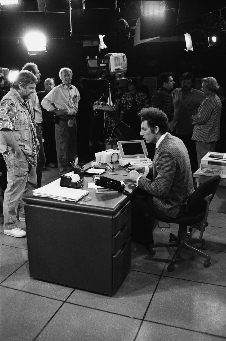 Kramer on Set