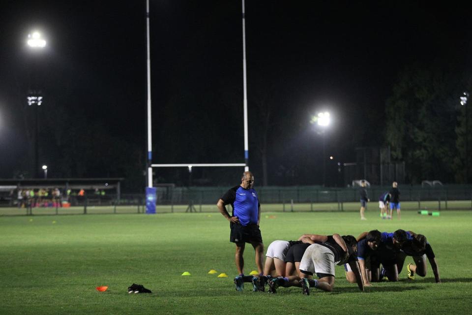 Un ensayo de scrum, anoche, en CUBA