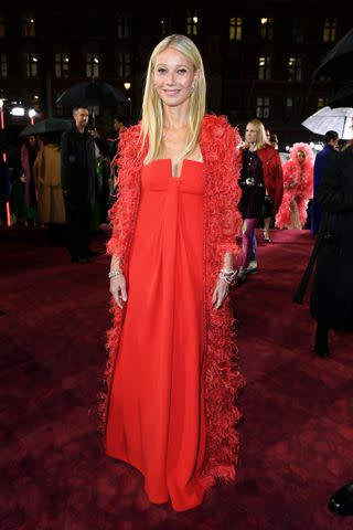 <p>Joe Maher/Getty</p> Gwyneth Paltrow at The Fashion Awards 2023