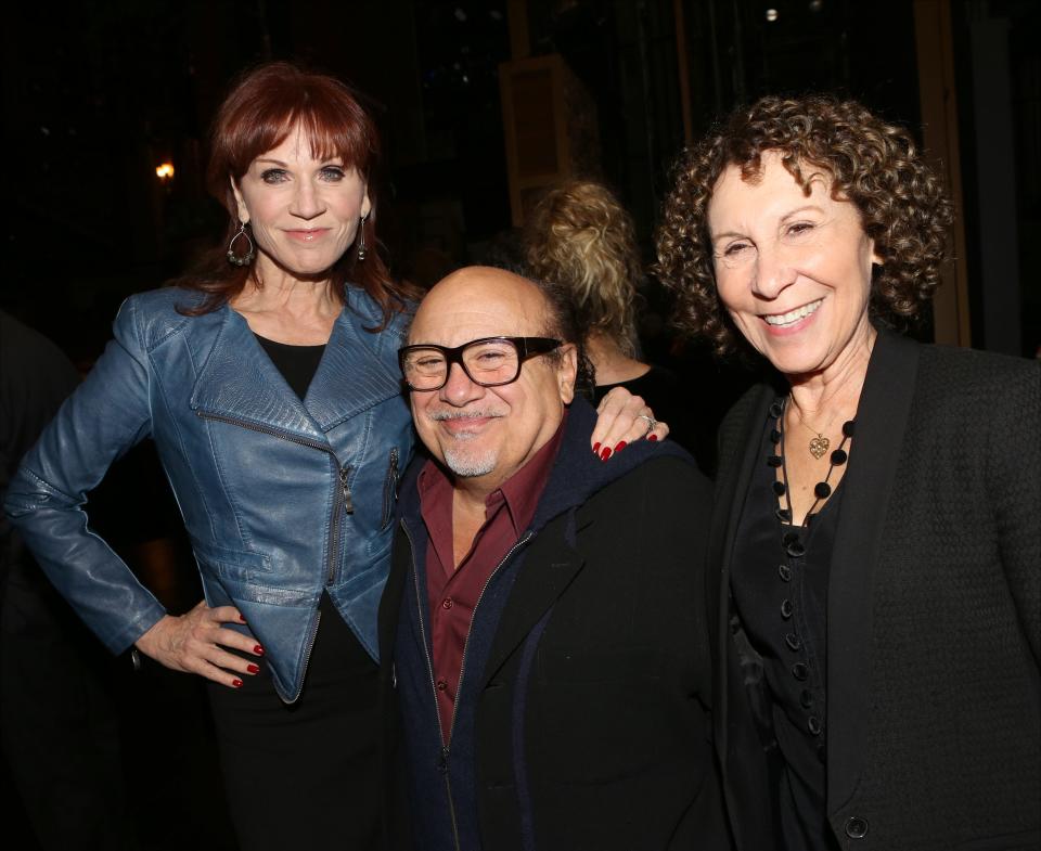 Tony Danza (not shown) opens up about his past romance with "Taxi" co-star Marilu Henner, left.