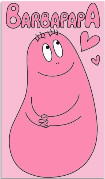 4: I have a Barbapapa plushie that I sleep with every night, and I can't sleep without hugging something: 