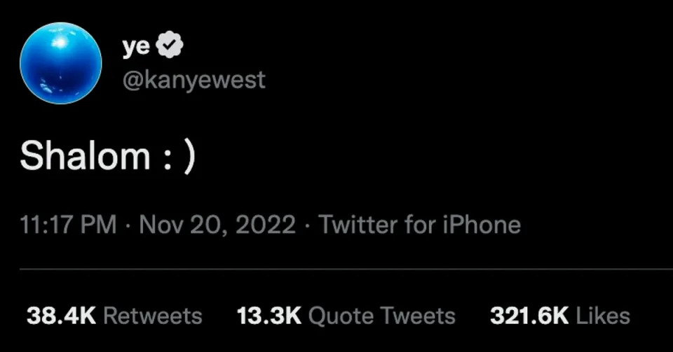 Wests Tweet (Twitter)