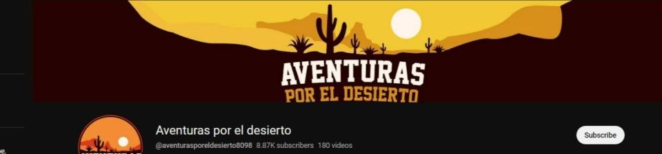 Screengrabs of a YouTube channel that offered advice, stories and tips on how to cross the Arizona-Mexico border.