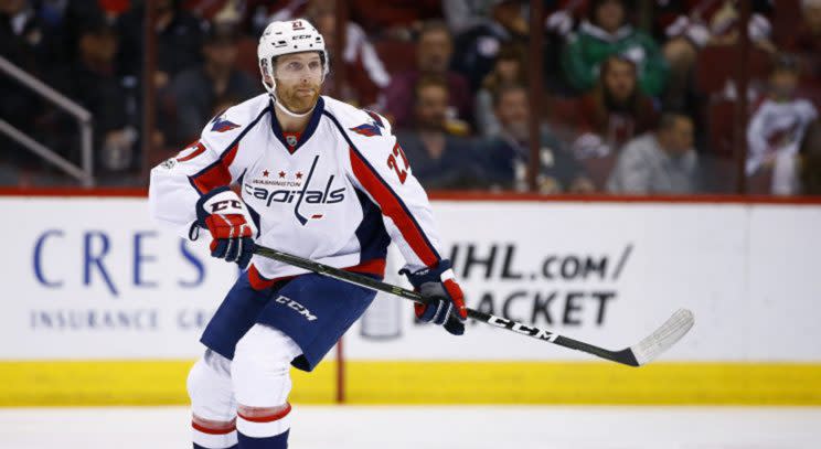 Karl Alzner is expected to sign a five-year contract with the Montreal Canadiens. (AP Photo/Ross D. Franklin)