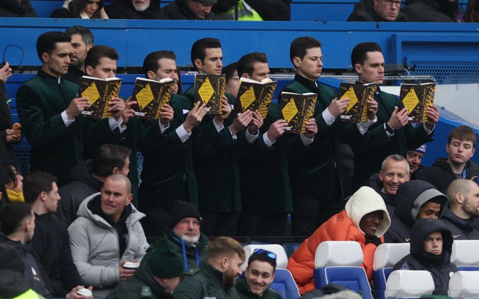 Actors at Stamford Bridge