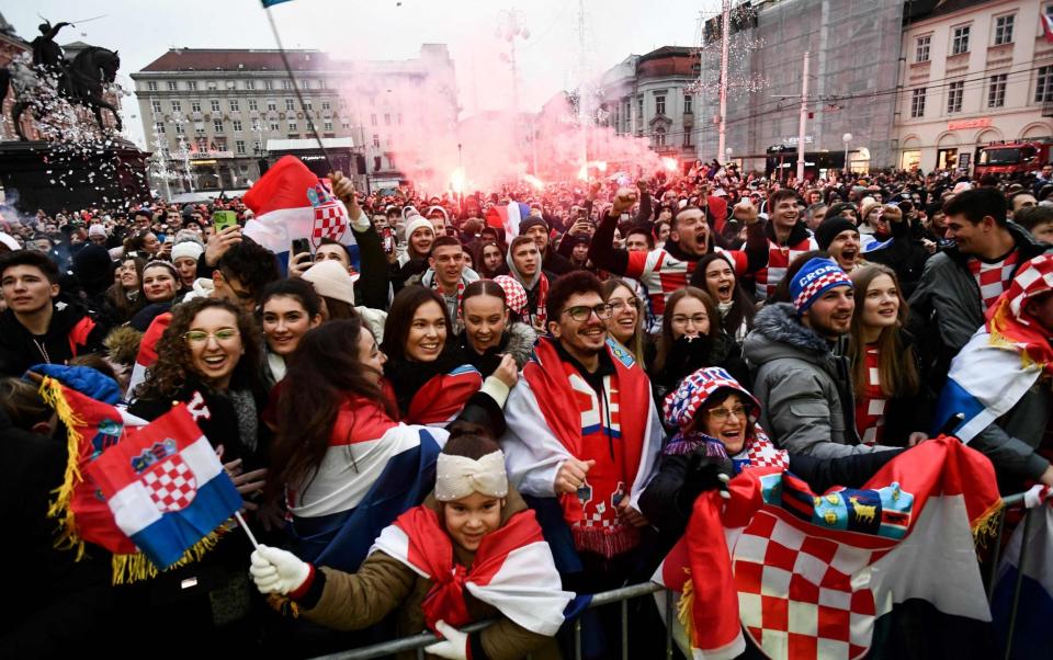 Scenes in Zagreb - Denis Lovrovic/AFP