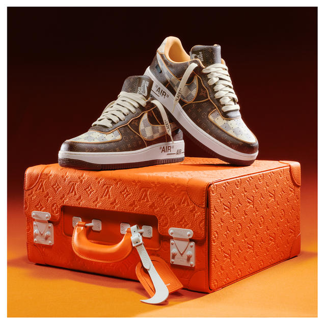 Louis Vuitton x Nike Air Force 1s by Virgil Abloh, Serena Williams