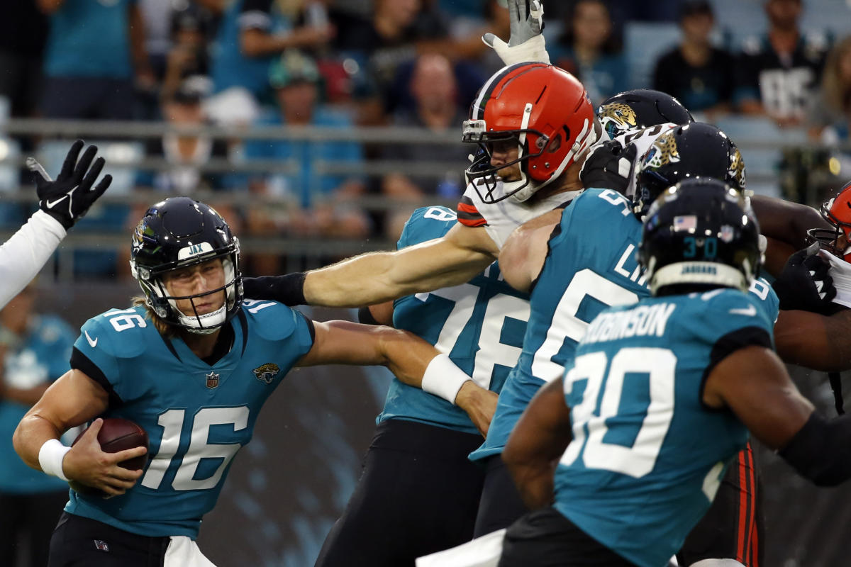 Trevor Lawrence Throws for 71 Yards in Preseason Debut as Jaguars Lose to  Browns, News, Scores, Highlights, Stats, and Rumors